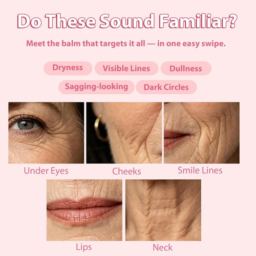 PDRN Pink Collagen Volume Multi Balm Deep Hydration Moisturization Brighten Skin Plump Smooth Radiant Portable Collagen Stick